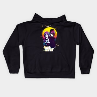 Miho Nishizumi and Maho Nishizumi Kids Hoodie